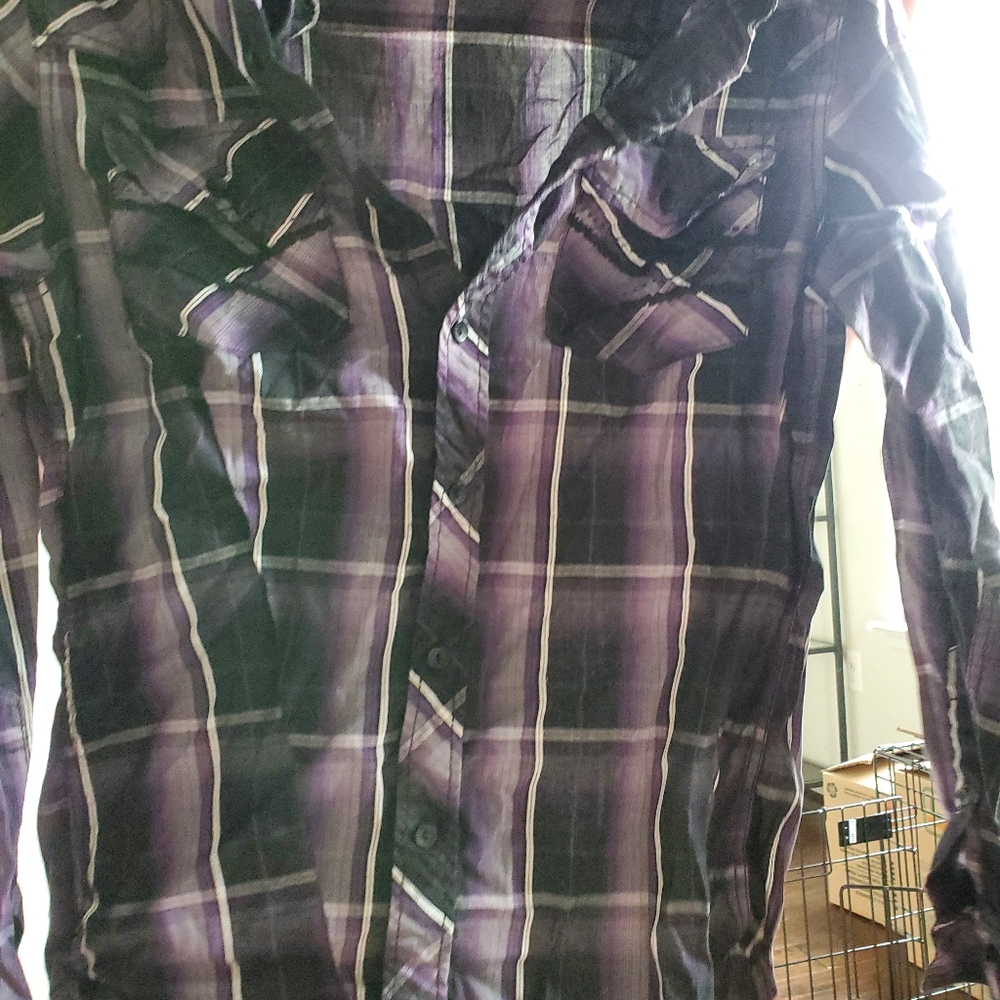 Purple flannel